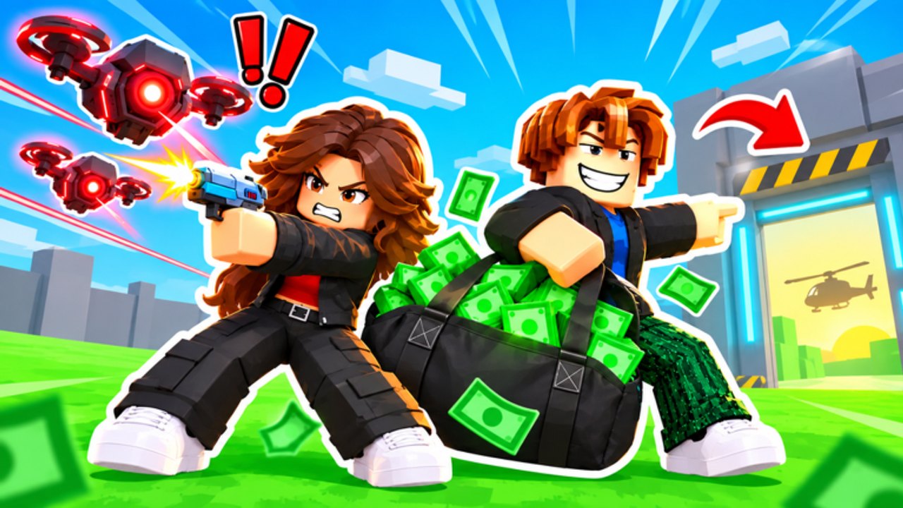 2 Player Raid Tycoon Überblick mit Co-op-Factory-Gängen und Kampf
